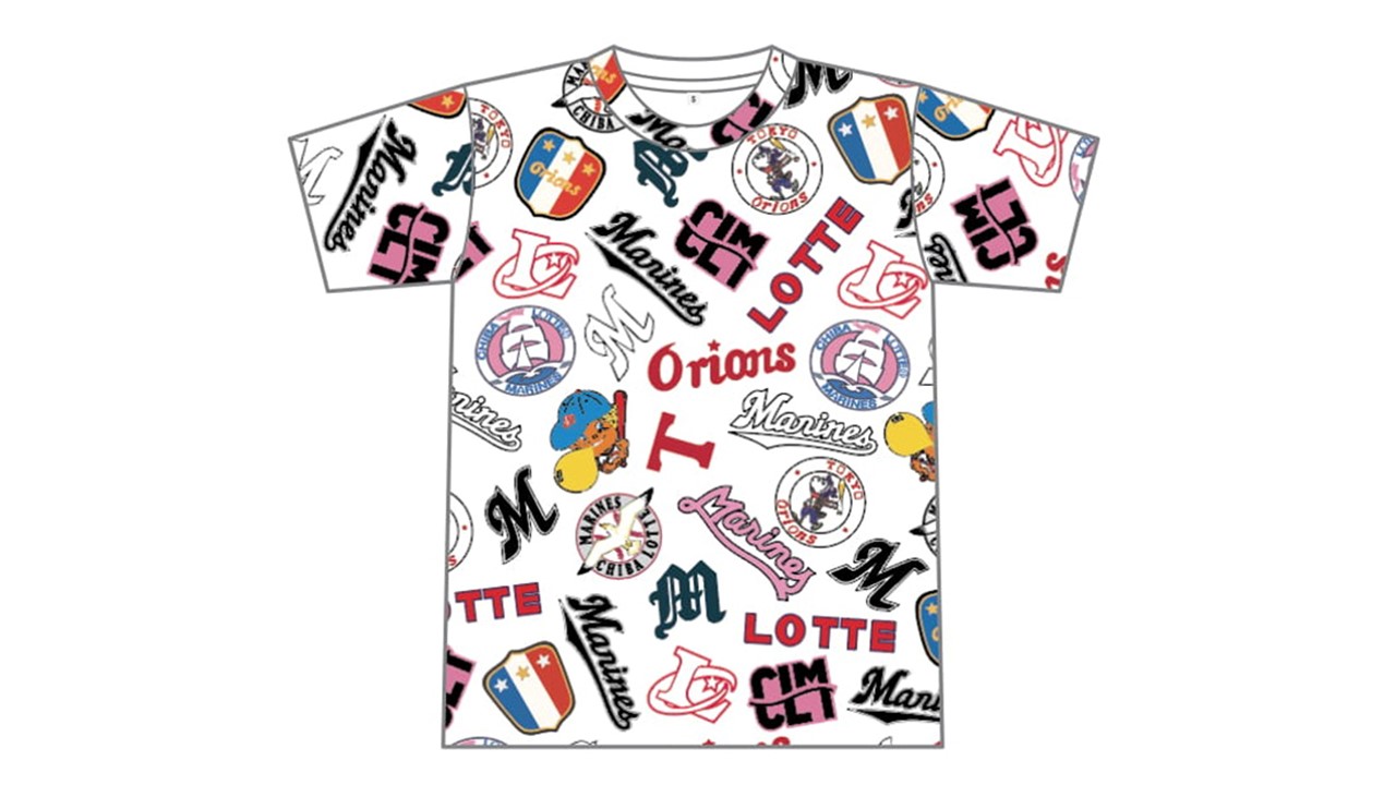 ロッテ球団設立７０周年記念グッズを発売 各年代の球団プライマリーマークを使用したtシャツやキャップ等 ちばとぴ タウン